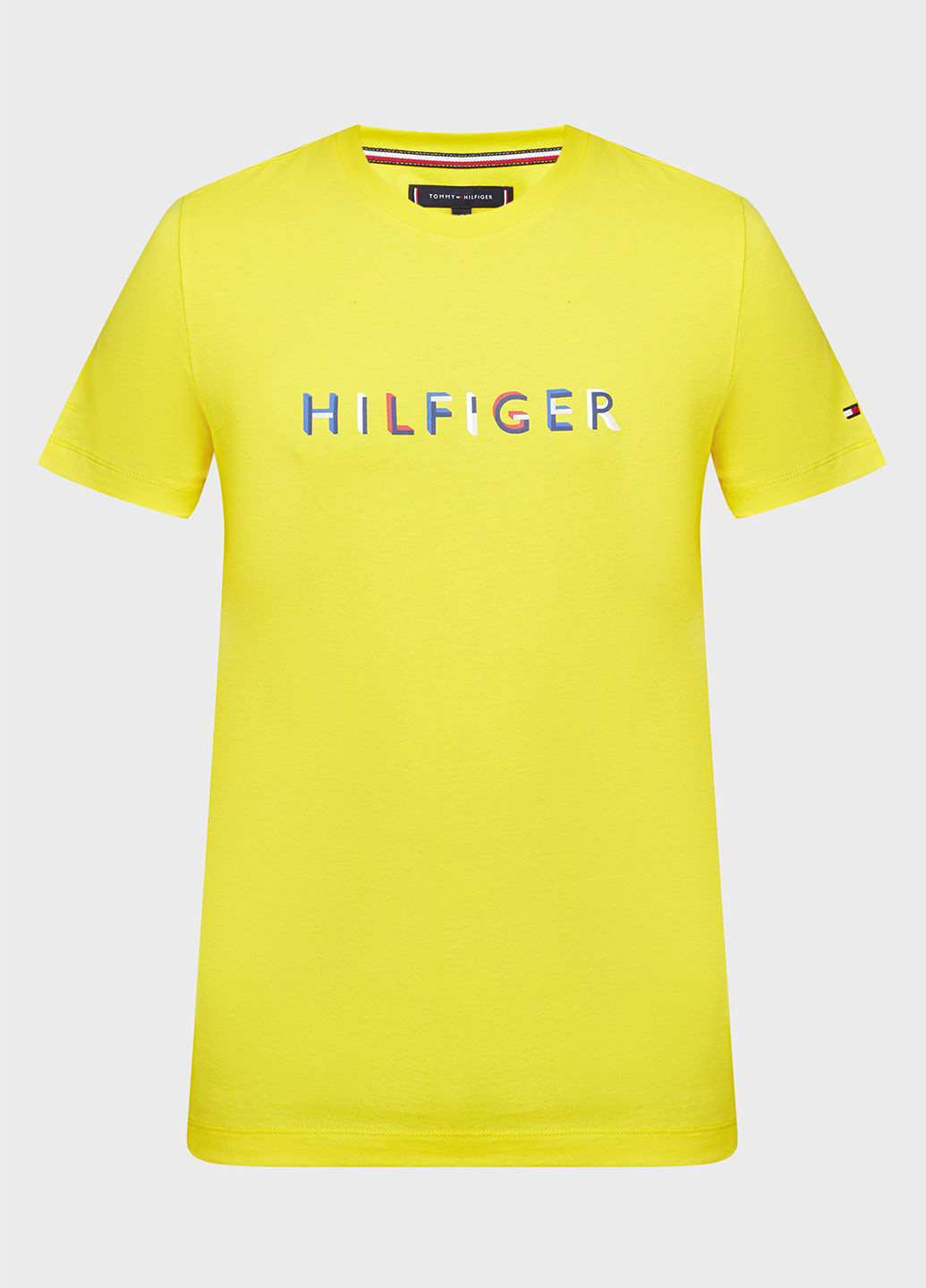 Желтая футболка Tommy Hilfiger