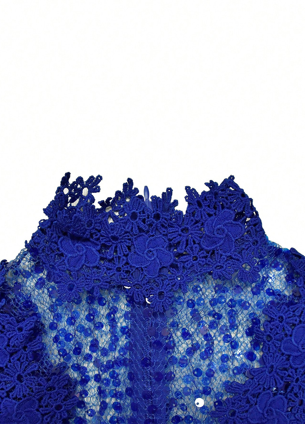 Комбінезон SHEIN комбінезон-брюки однотонний синій святковий поліестер