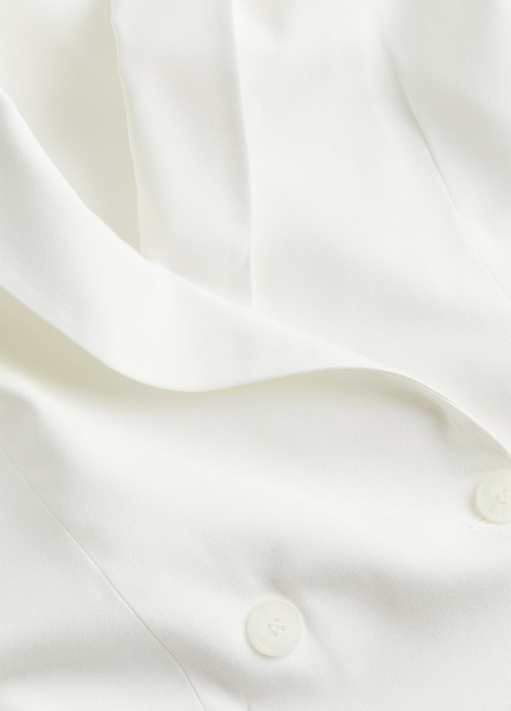 Белый женский жакет H&M однотонный - демисезонный