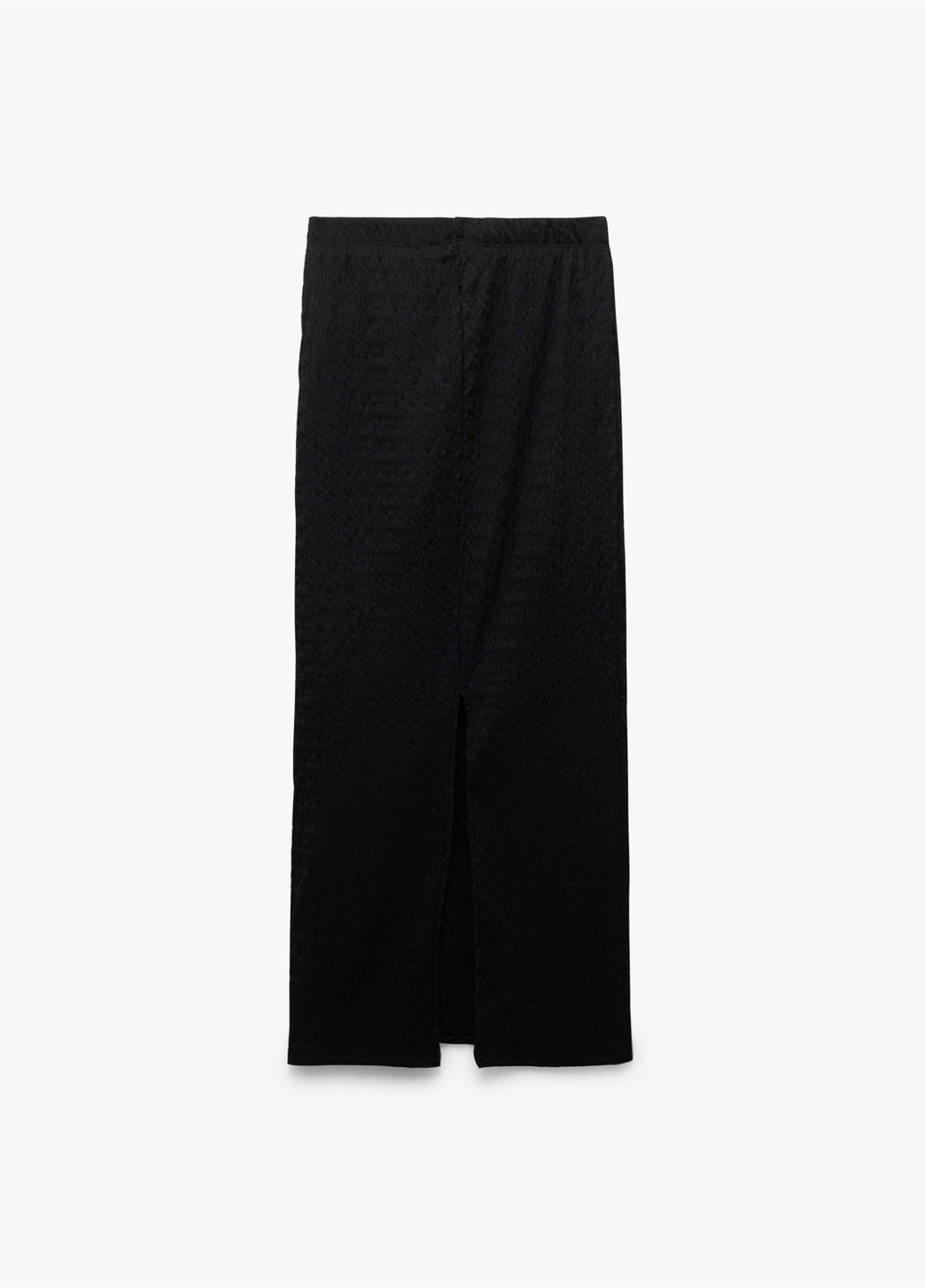 Черная кэжуал однотонная юбка KOTON