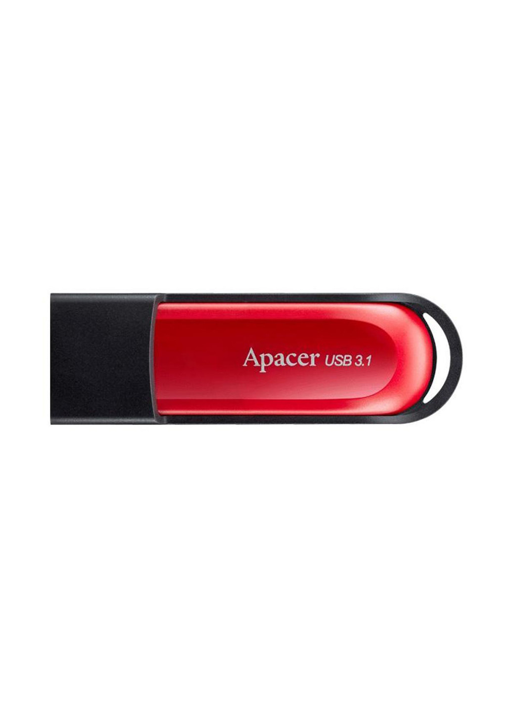 Флеш пам'ять USB AH25A 64GB USB 3.1 Red / Black (AP64GAH25AB-1) Apacer флеш память usb apacer ah25a 64gb usb 3.1 red/black (ap64gah25ab-1) (135165436)