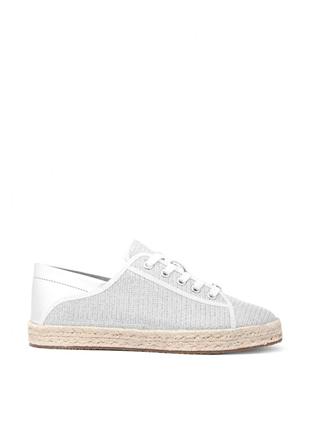 Серебряные кеды Michael Kors