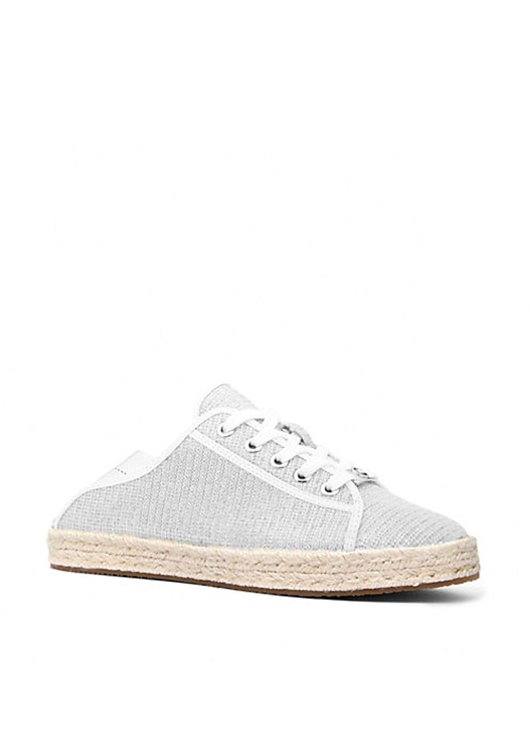 Серебряные кеды Michael Kors