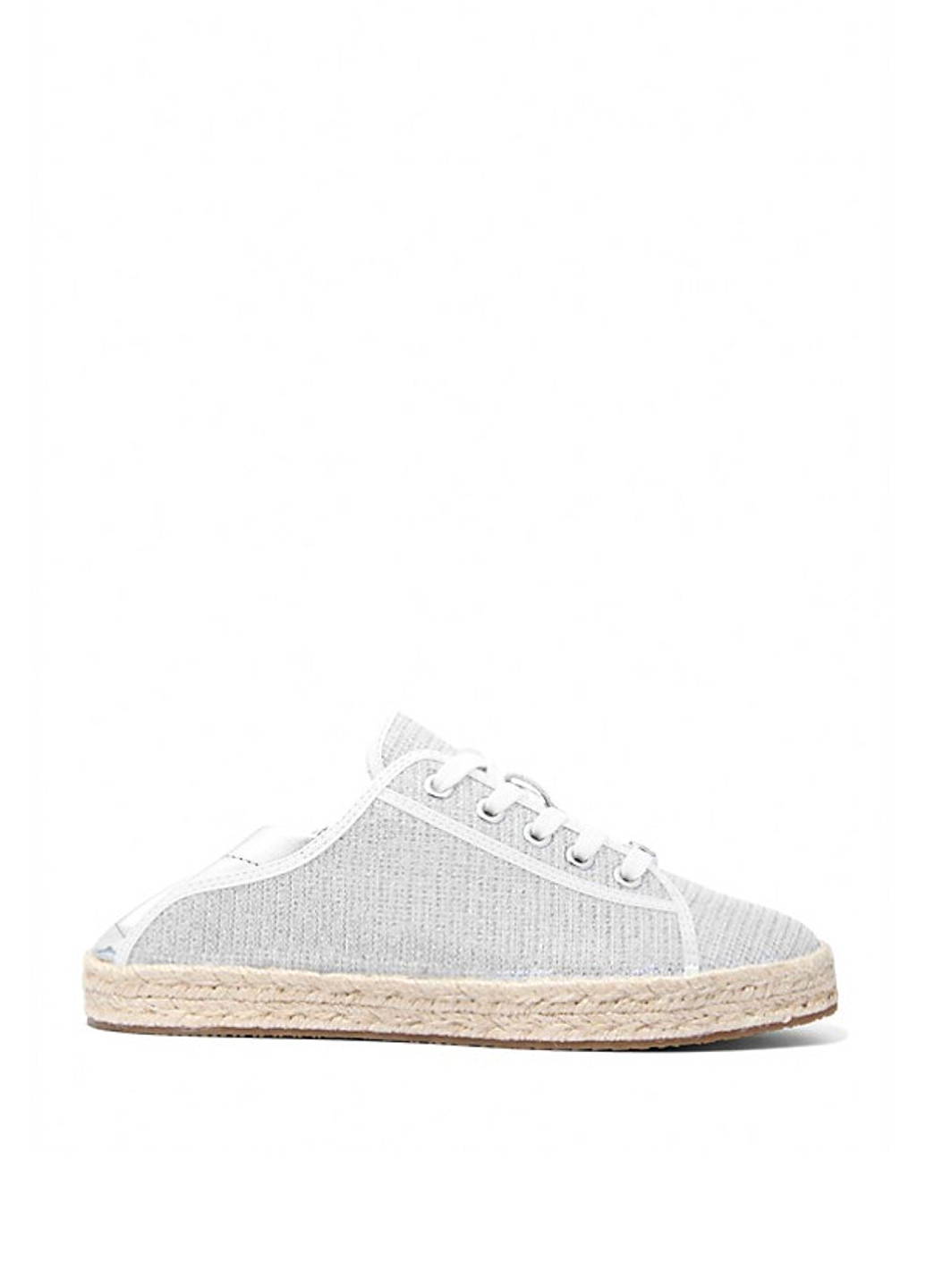 Серебряные кеды Michael Kors