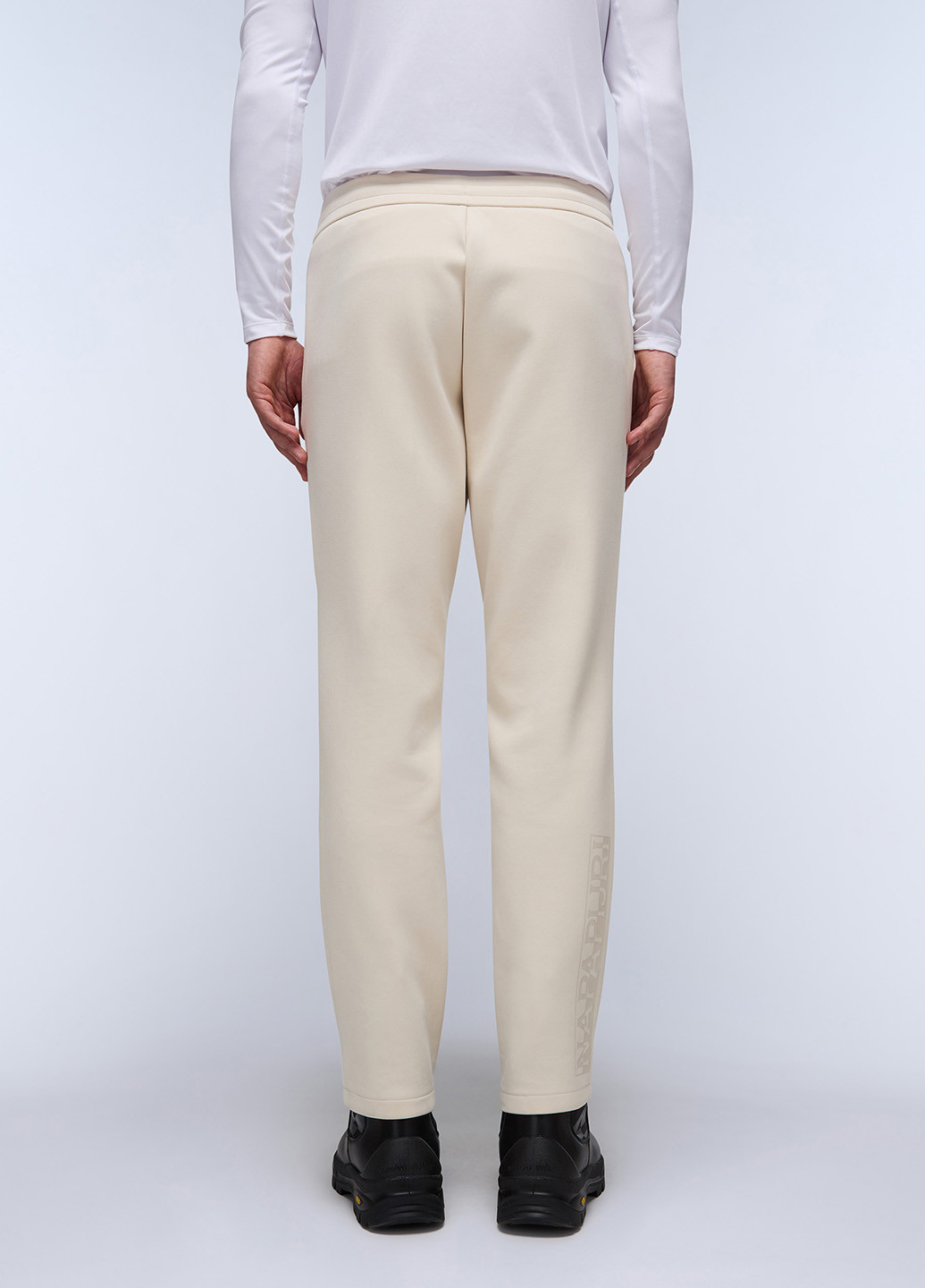 Айвори кэжуал демисезонные прямые брюки Napapijri