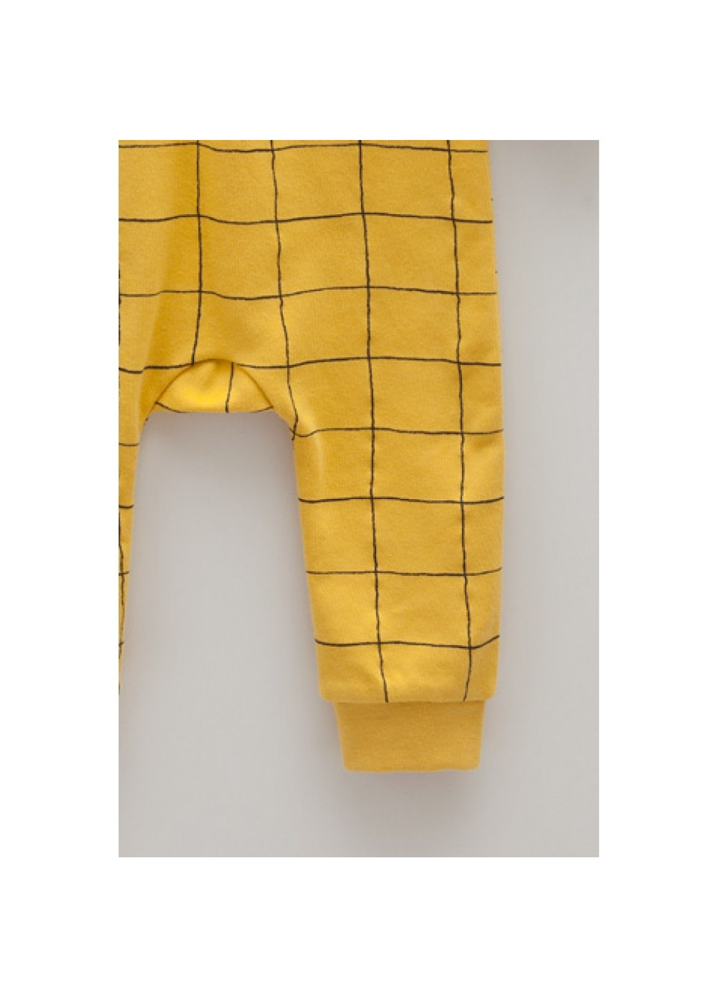 Желтый демисезонный комплект боди, штаны, шапочка baby leo Caramell