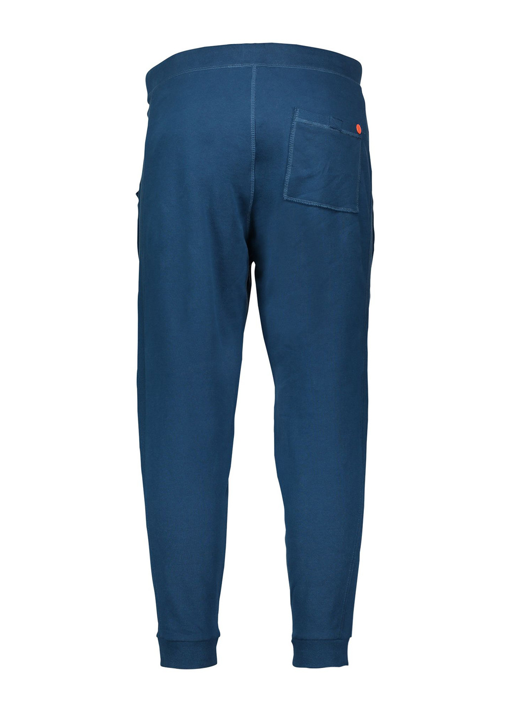 Темно-синие кэжуал демисезонные прямые брюки Piazza Italia
