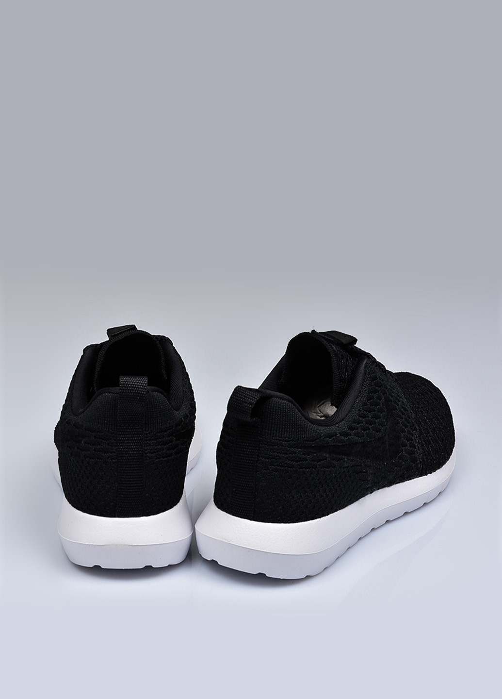 Черные демисезонные кроссовки Nike ROSHE NM FLYKNIT