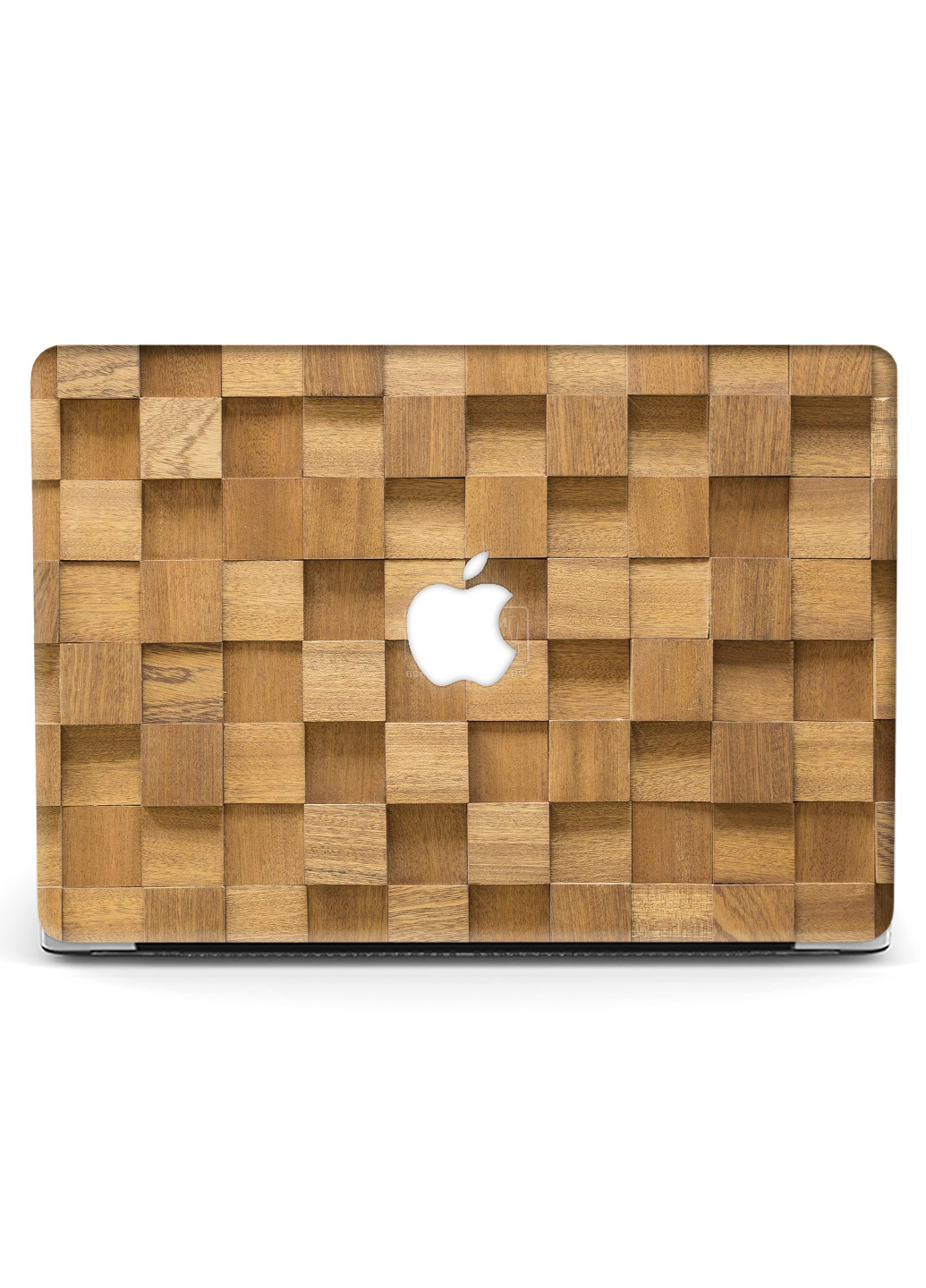 Чохол пластиковий для Apple MacBook Pro Retina 15 A1398 Дерев'яні квадрати (Wooden squares) (6353-2395) MobiPrint (218867396)