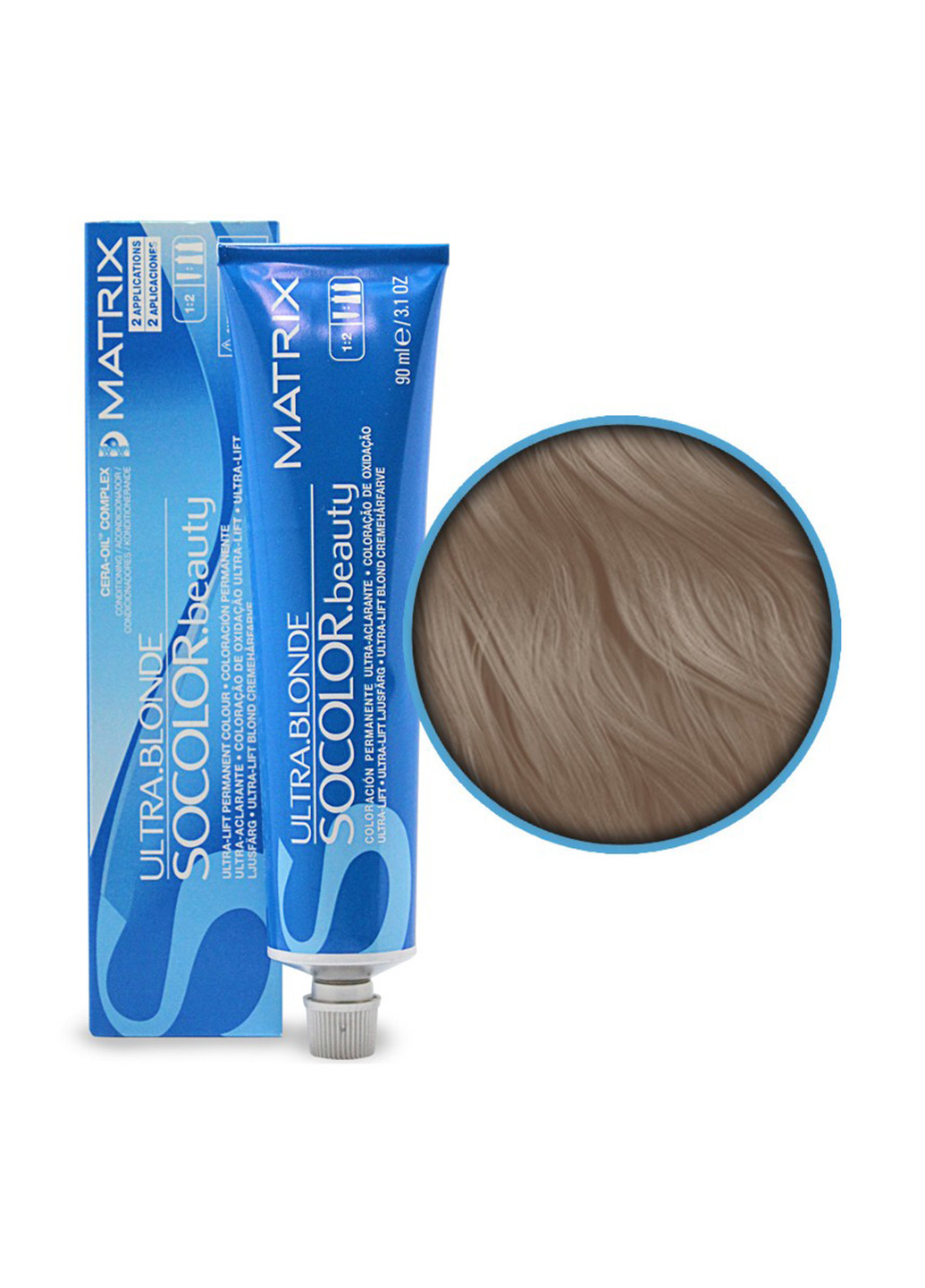 Краска для волос осветляющая (UL-N натуральный), 90 мл Matrix (77022743)