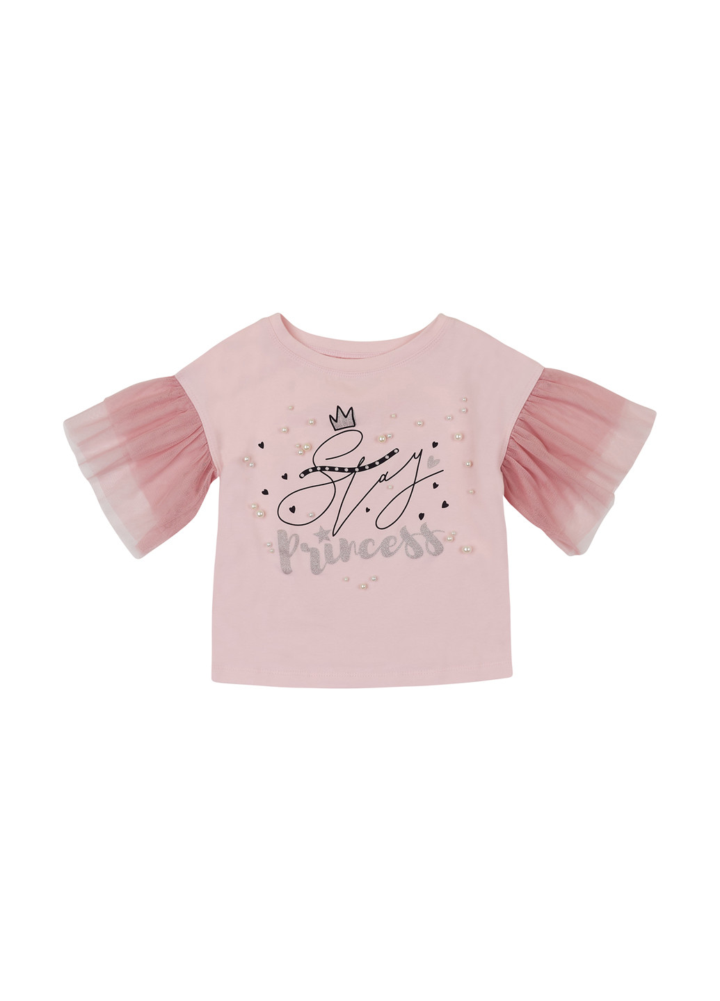 Светло-розовая летняя футболка Z16