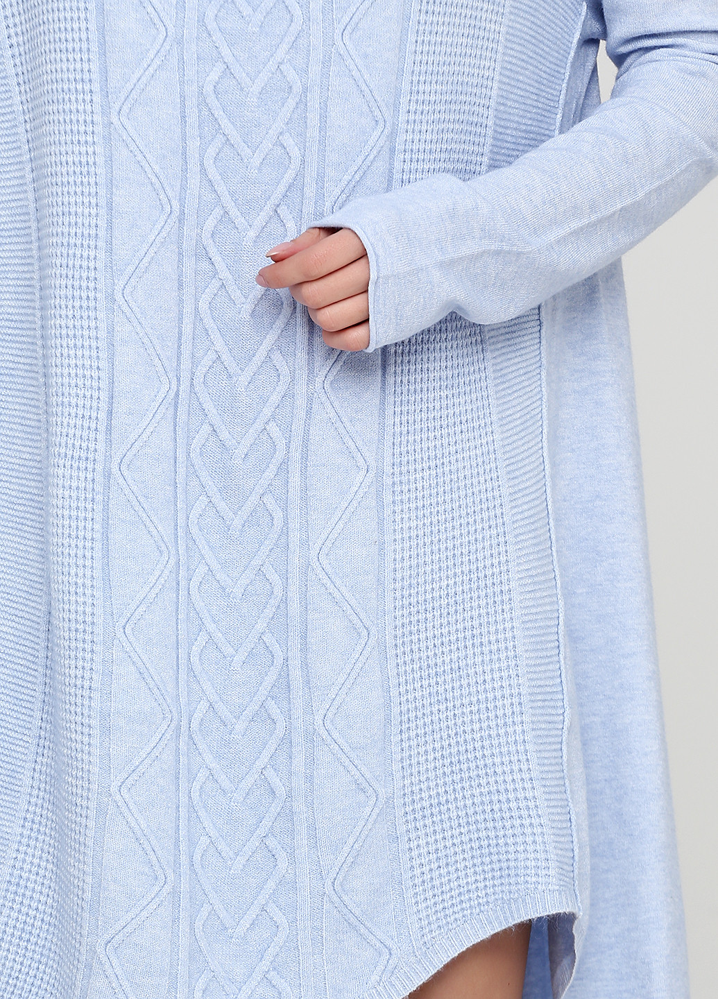 Блакитна кежуал сукня а-силует Louise Orop однотонна