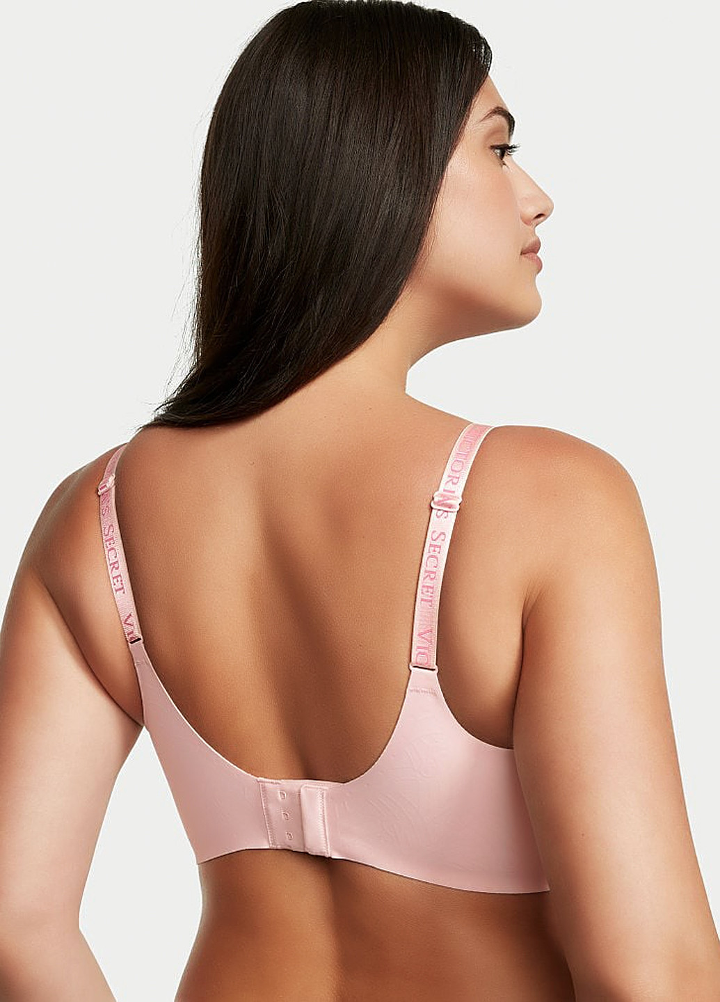 Светло-розовый демисезонный комплект (бюстгальтер, трусики) Victoria's Secret