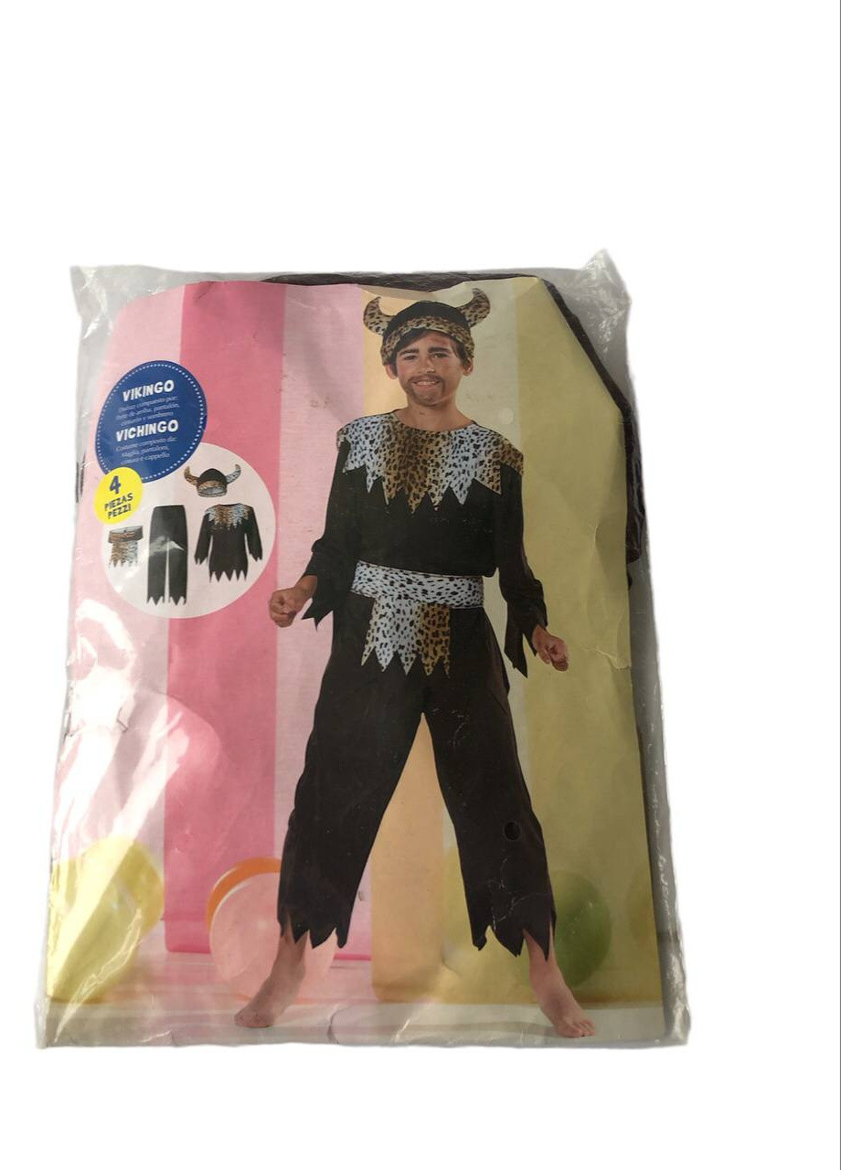 Коричневый карнавальный костюм детский "викинг" Lidl