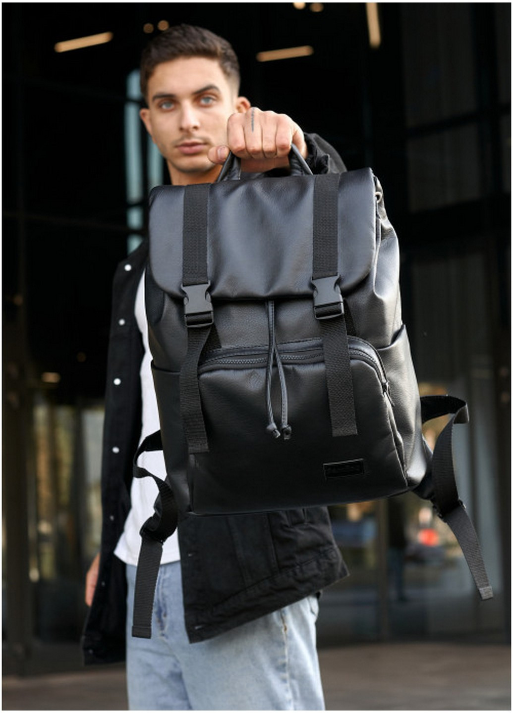 Чоловічий рюкзак RollTop Sambag (255405086)