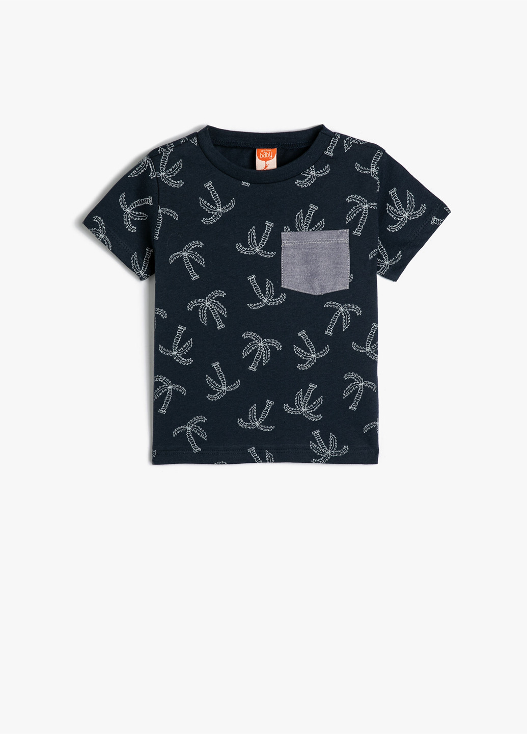 Чорна літня футболка KOTON