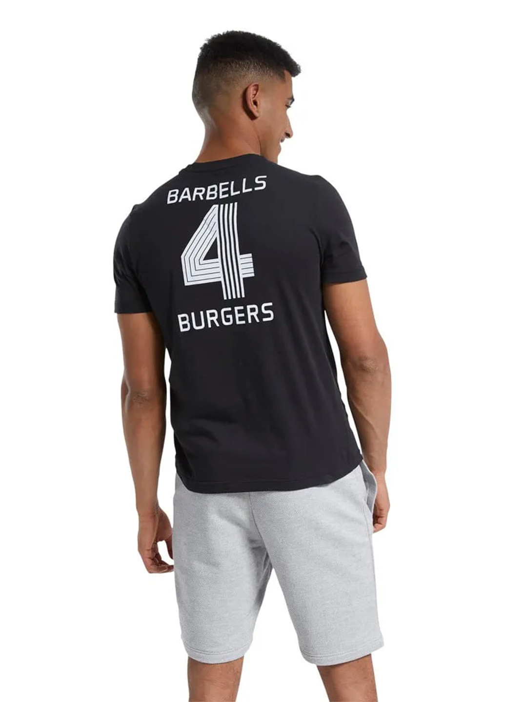 Черная футболка Reebok