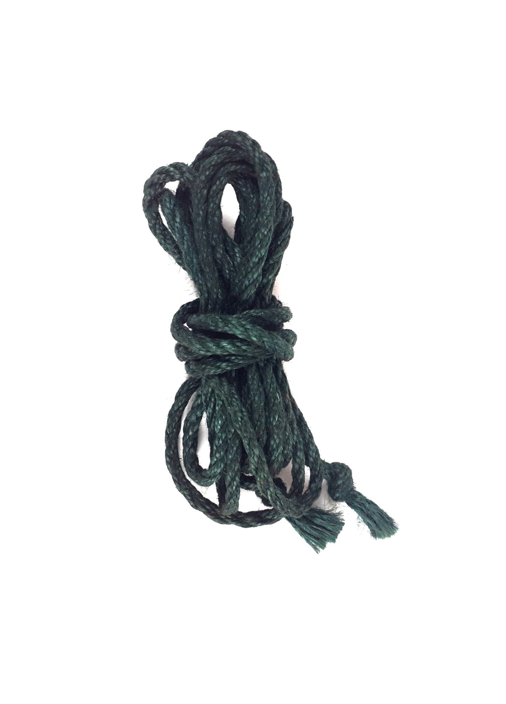 Джутова мотузка BDSM 8 метрів, 6 мм, колір зелений Art of Sex (252269125)