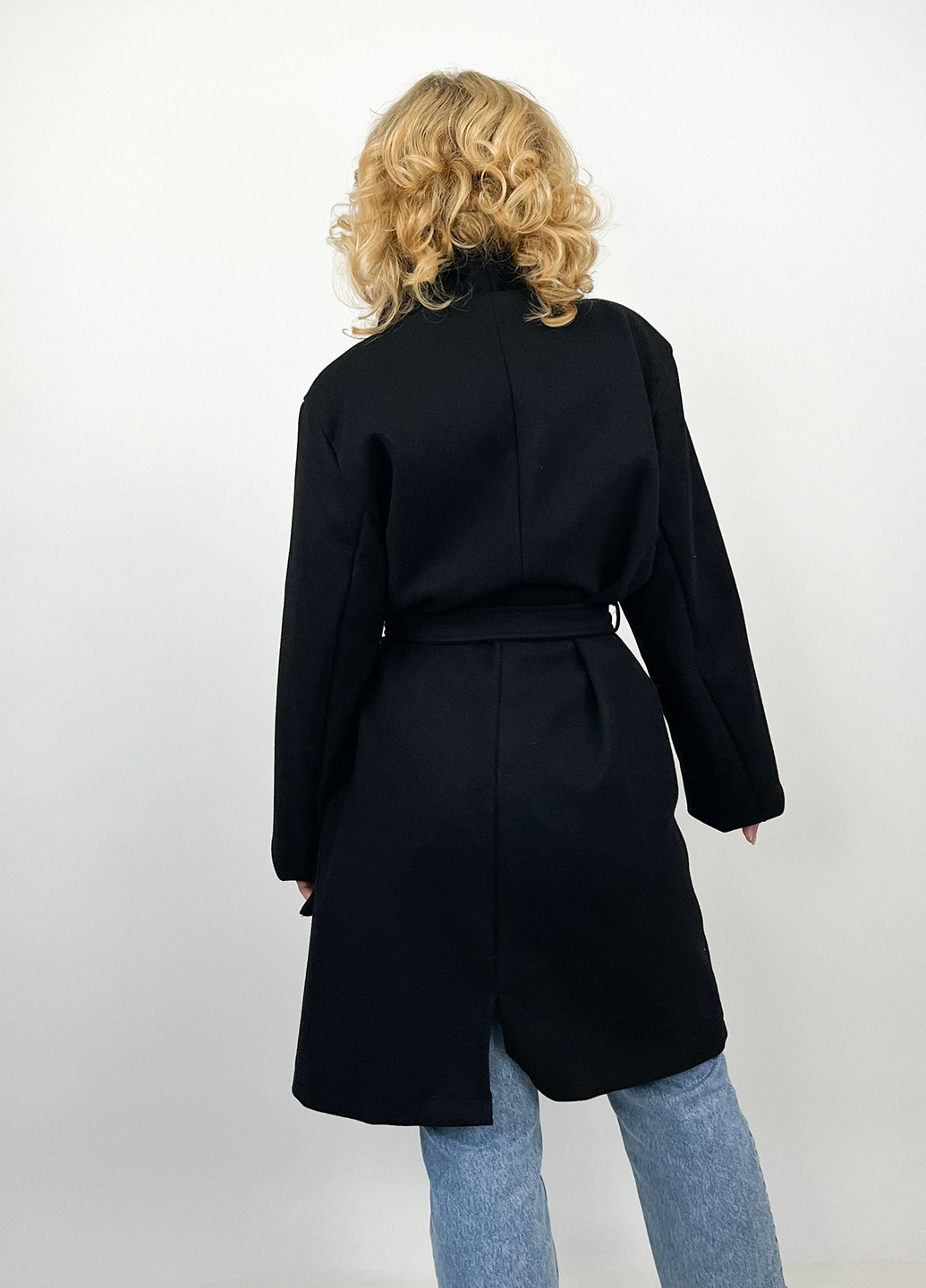 Чорне демісезонне Пальто Boohoo