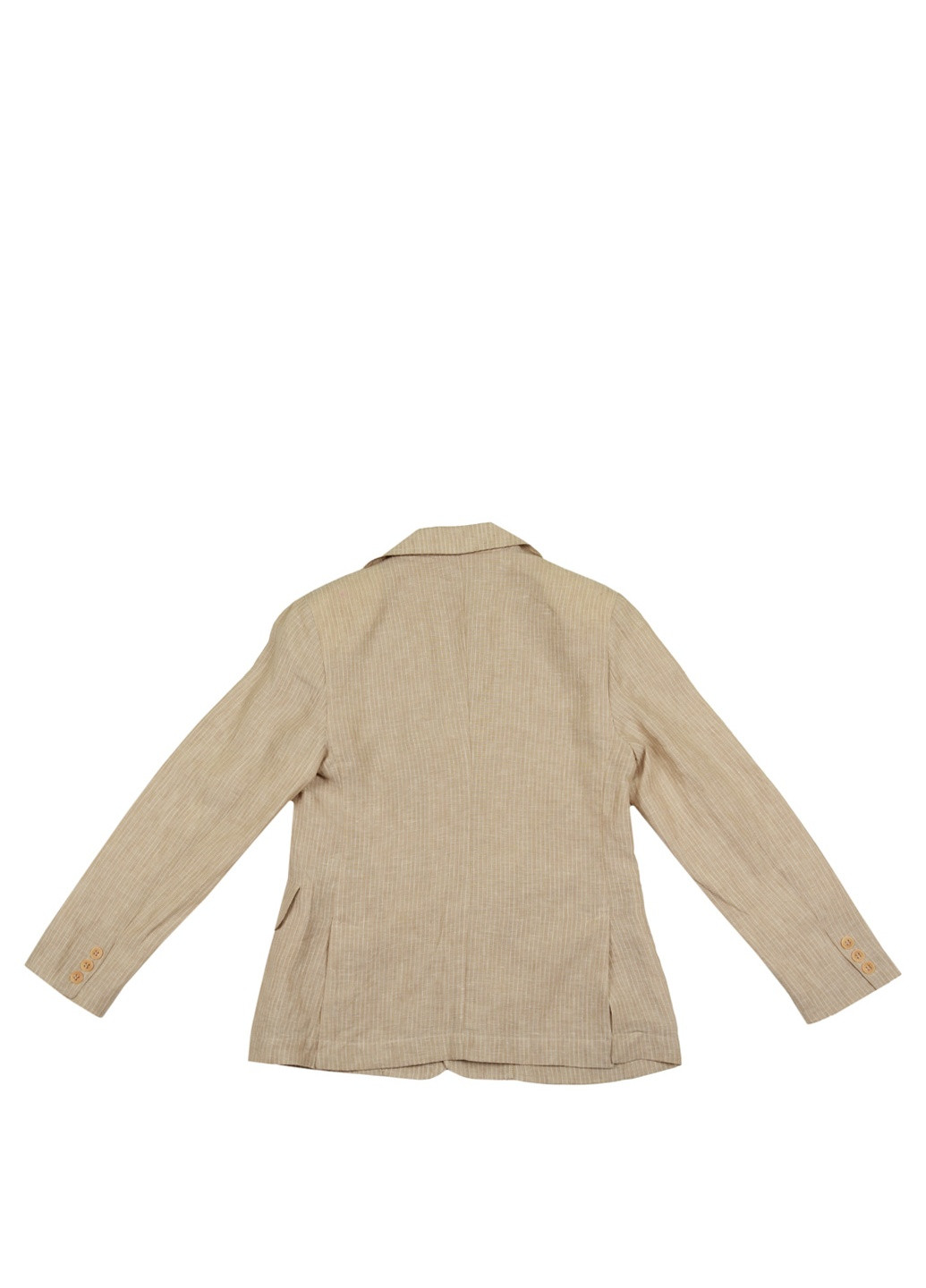 Пиджак Baby Graziella с длинным рукавом полоска бежевый кэжуал
