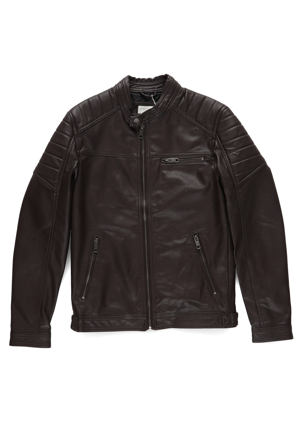 Коричневая демисезонная куртка Jack & Jones