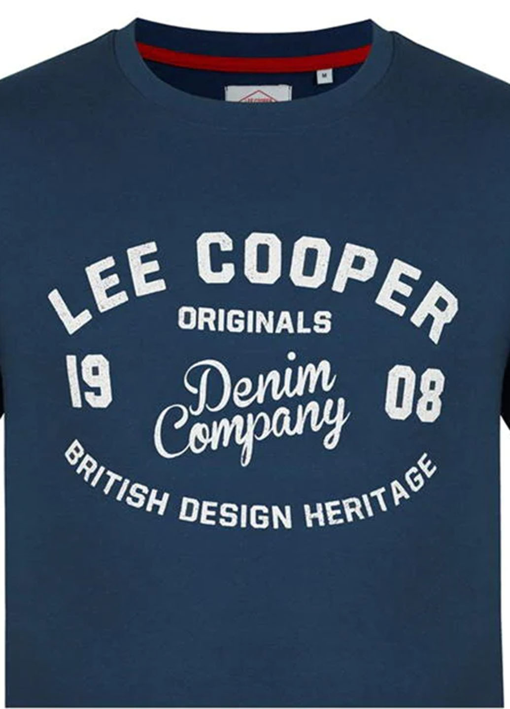 Темно-синяя футболка Lee Cooper