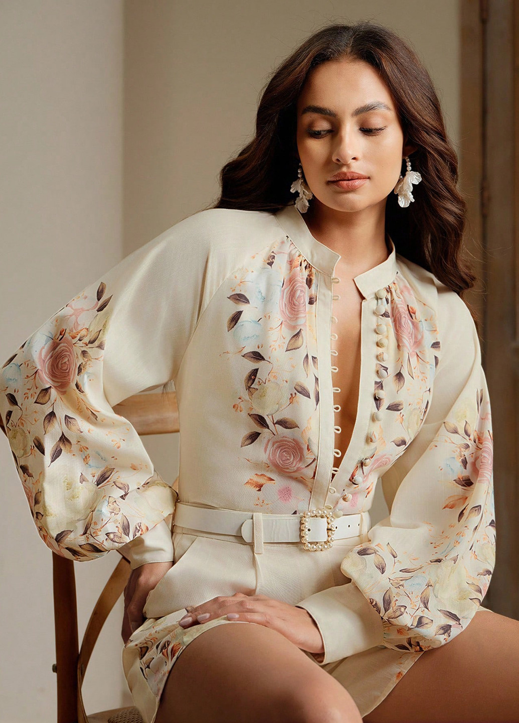 Костюм (блуза, шорты) SHEIN (366071282)