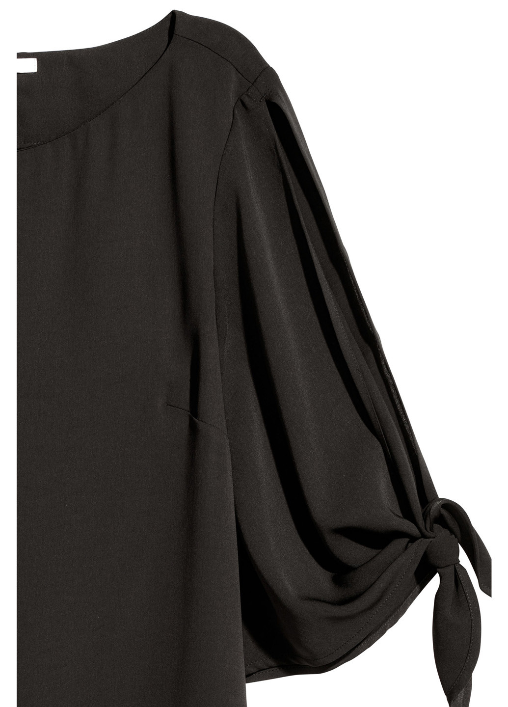 Чорна кежуал сукня а-силует H&M