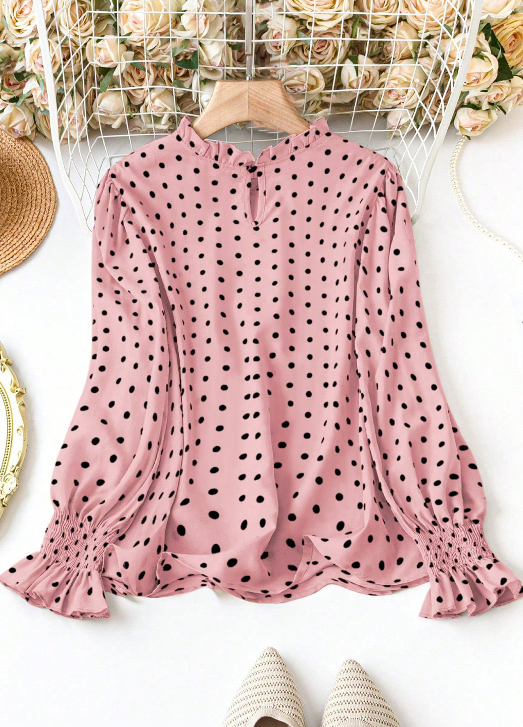 Світло-рожева блуза SHEIN