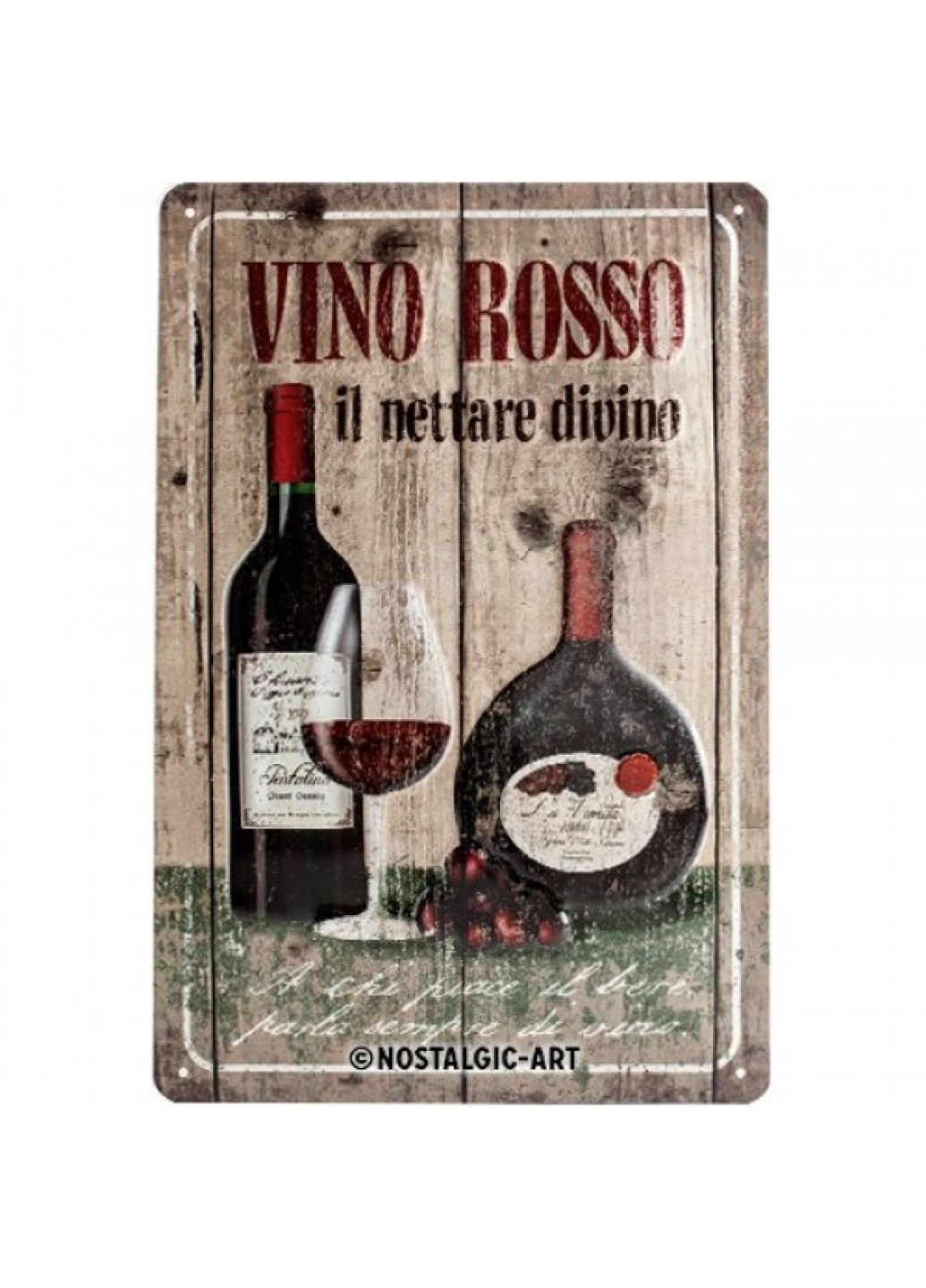 Магнит "Vini Rosso" Nostalgic Art (215853554)