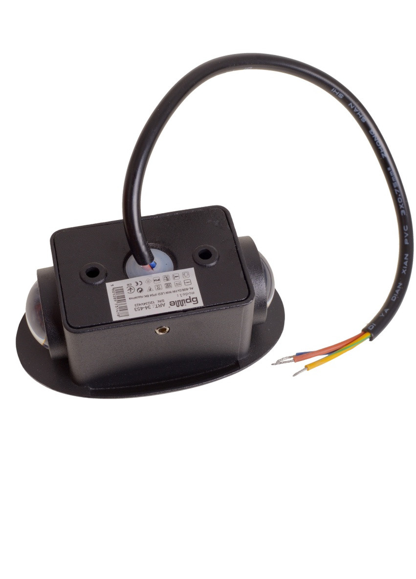 Подсветка AL-606/2х1W NW LED IP54 BK Brille (253965223)