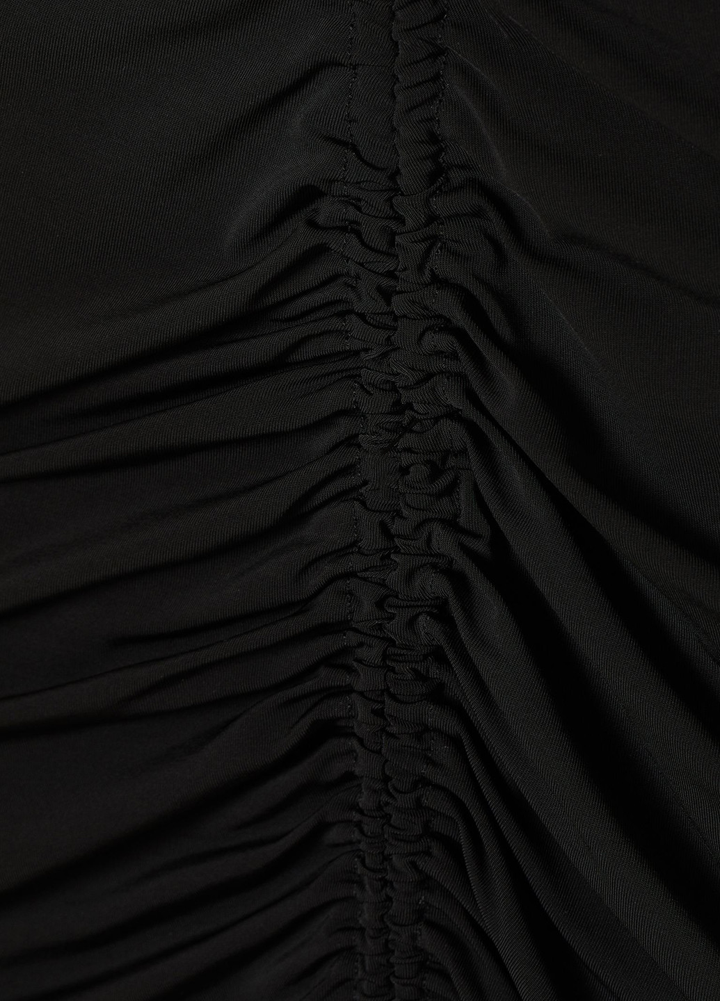 Черное коктейльное платье платье-комбинация H&M однотонное