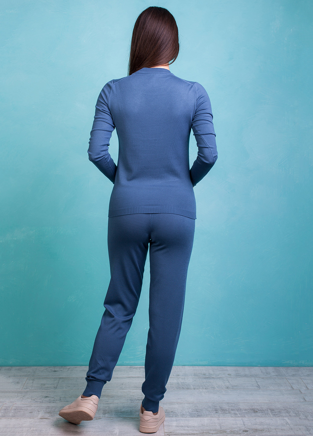 Синий демисезонный комплект (кофта, брюки) Bakhur