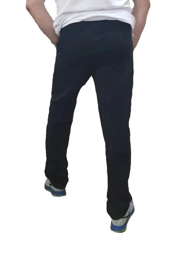Темно-синие спортивные демисезонные прямые брюки Paul & Shark