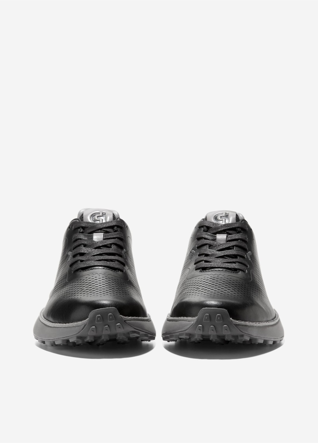 Черные демисезонные кроссовки Cole Haan GrandPrø Ashland Laser Perforated Sneaker