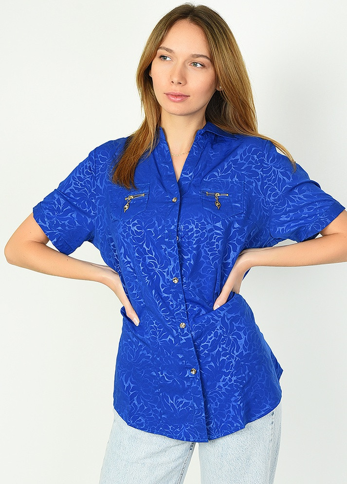 Синя літня блуза ААА