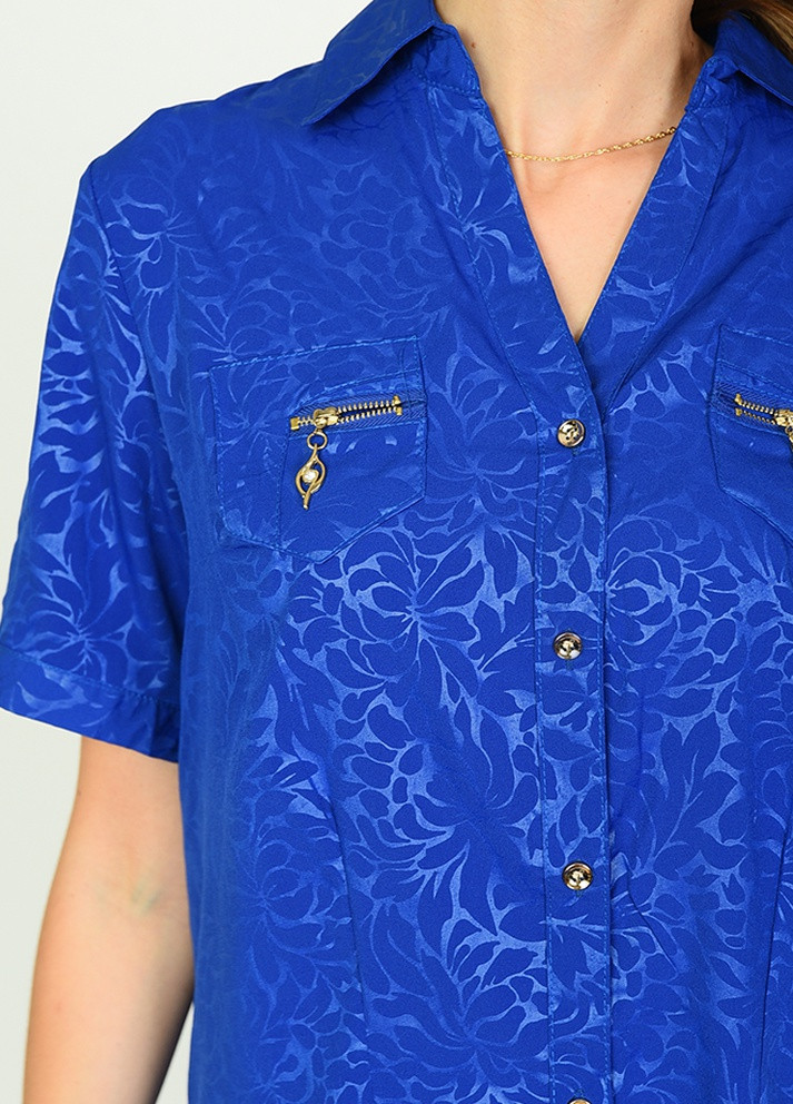 Синяя летняя блуза ААА