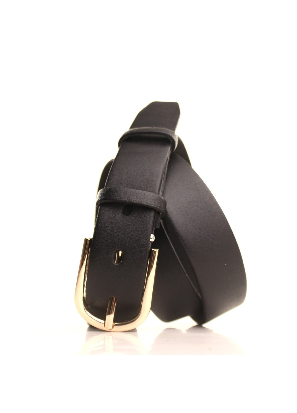 Ремень кожаный черный L30S0W16 115 см Lazar (200395056)