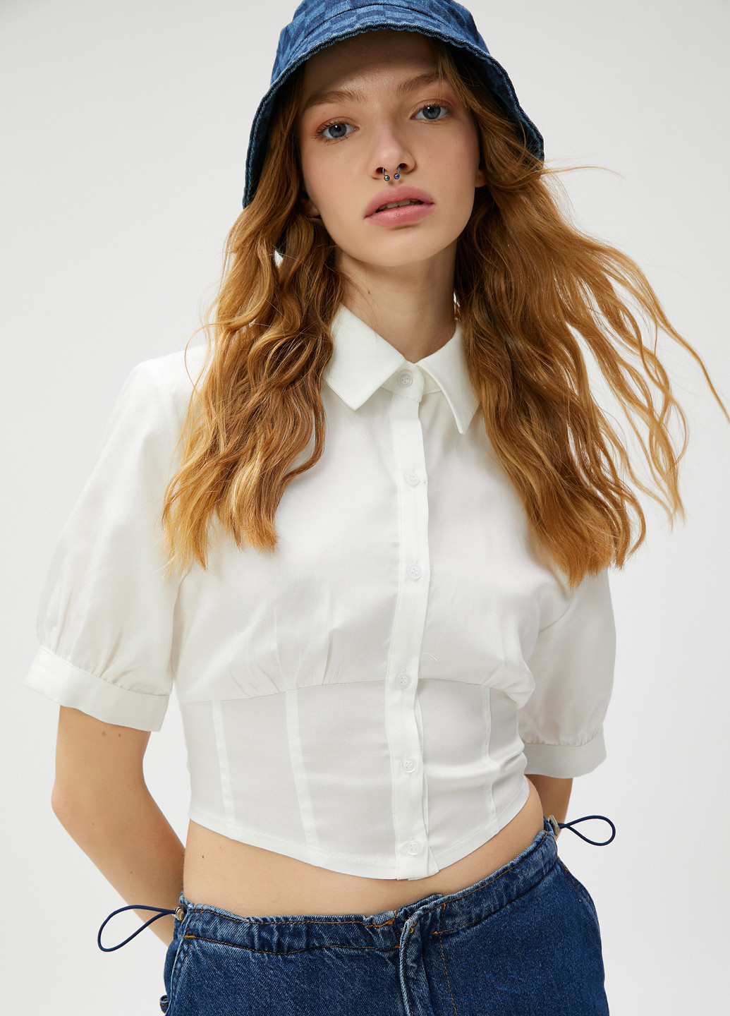 Біла блуза KOTON