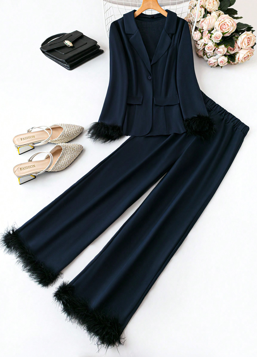 Костюм (жакет, штани) SHEIN (343142008)