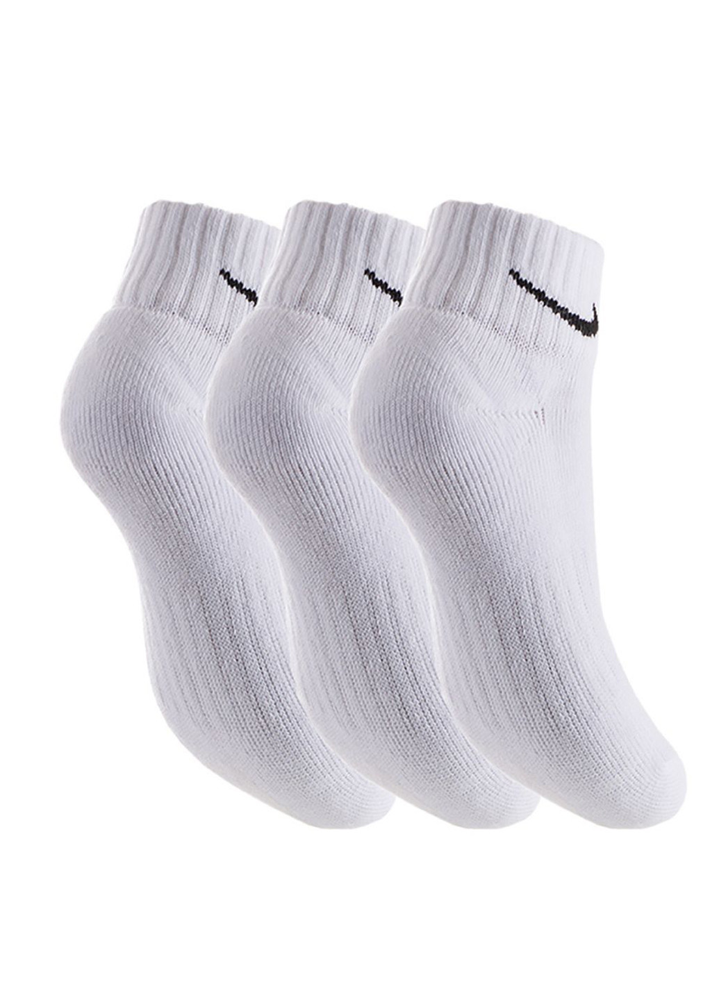 Білі шкарпетки (3 пари) sx4926-101 Nike логотипи (314296170)