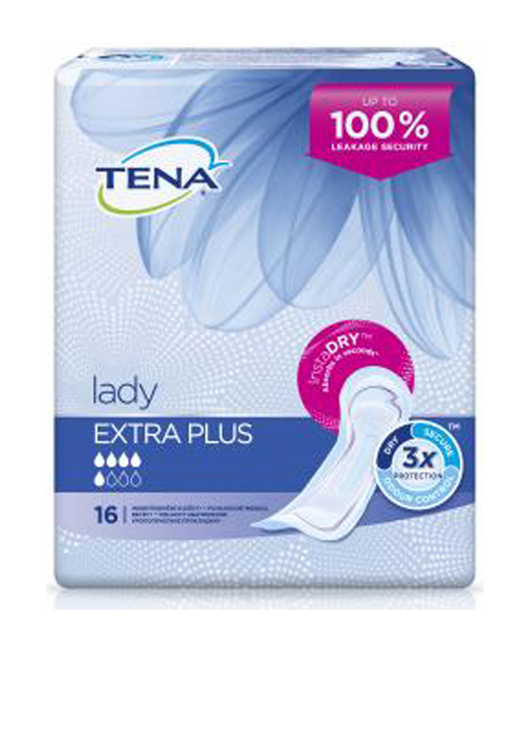 Урологические прокладки Lady Extra plus Insta Dry (16 шт.) Tena (138200463)