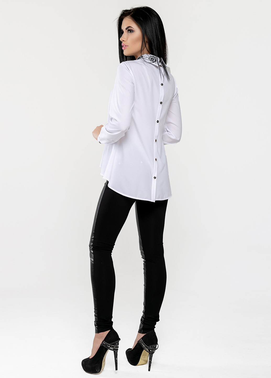Белая демисезонная блуза ST-Seventeen