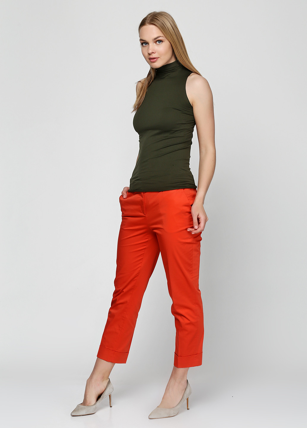 Красные кэжуал летние прямые брюки Gant