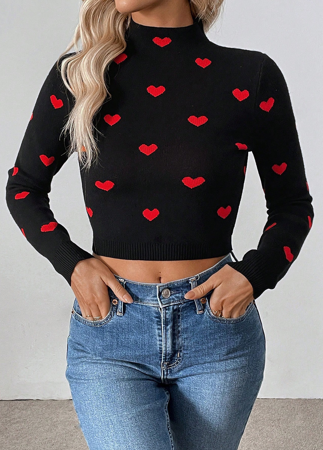 Чорний демісезонний джемпер джемпер SHEIN