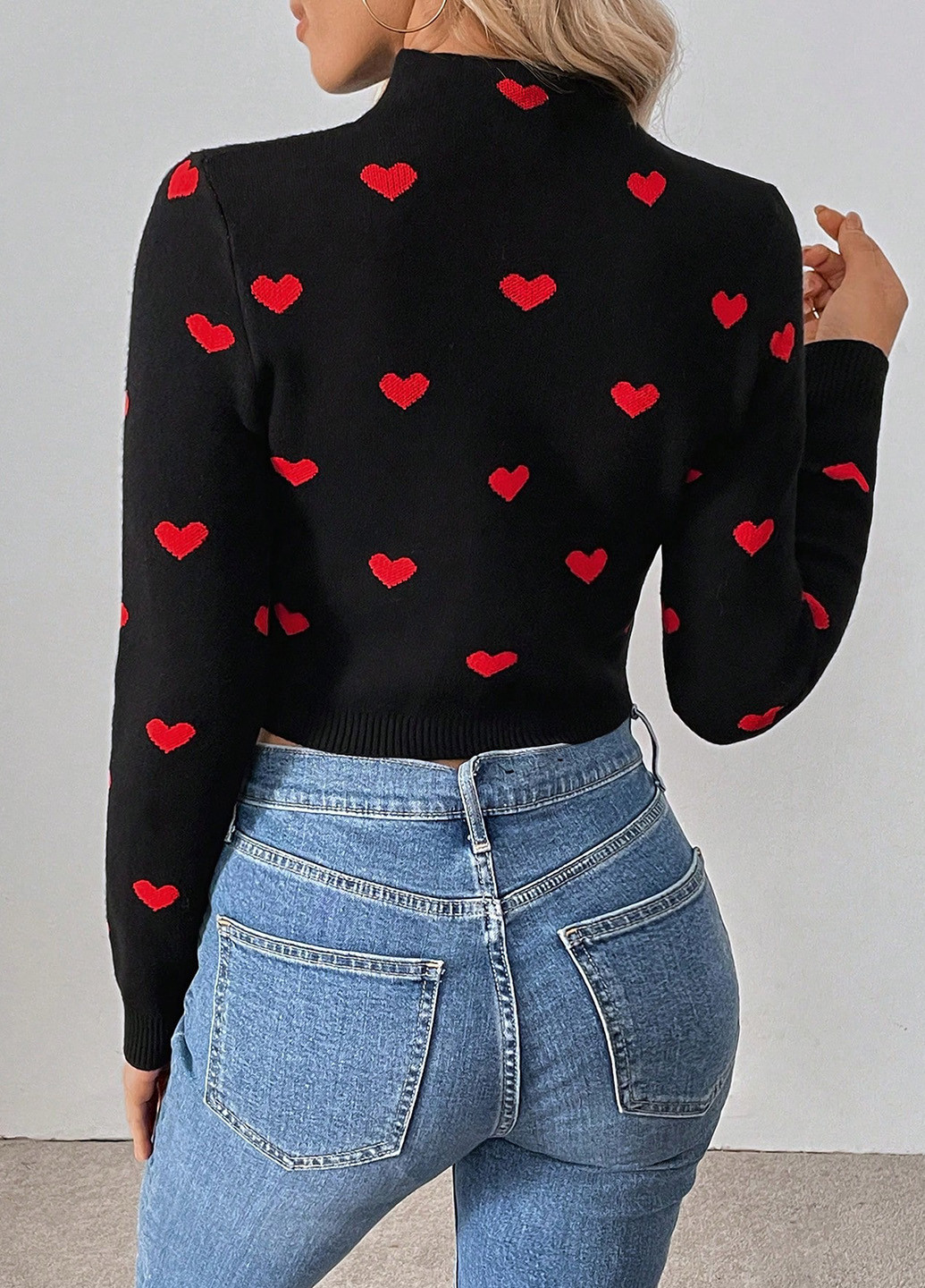 Чорний демісезонний джемпер джемпер SHEIN