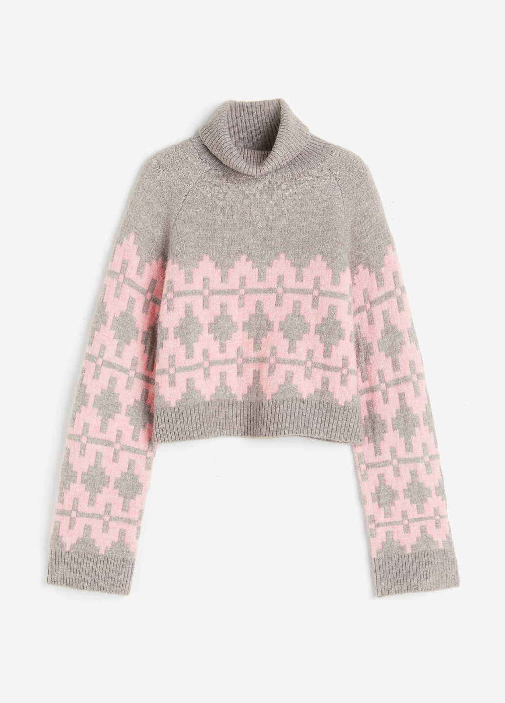 Сірий демісезонний светр H&M