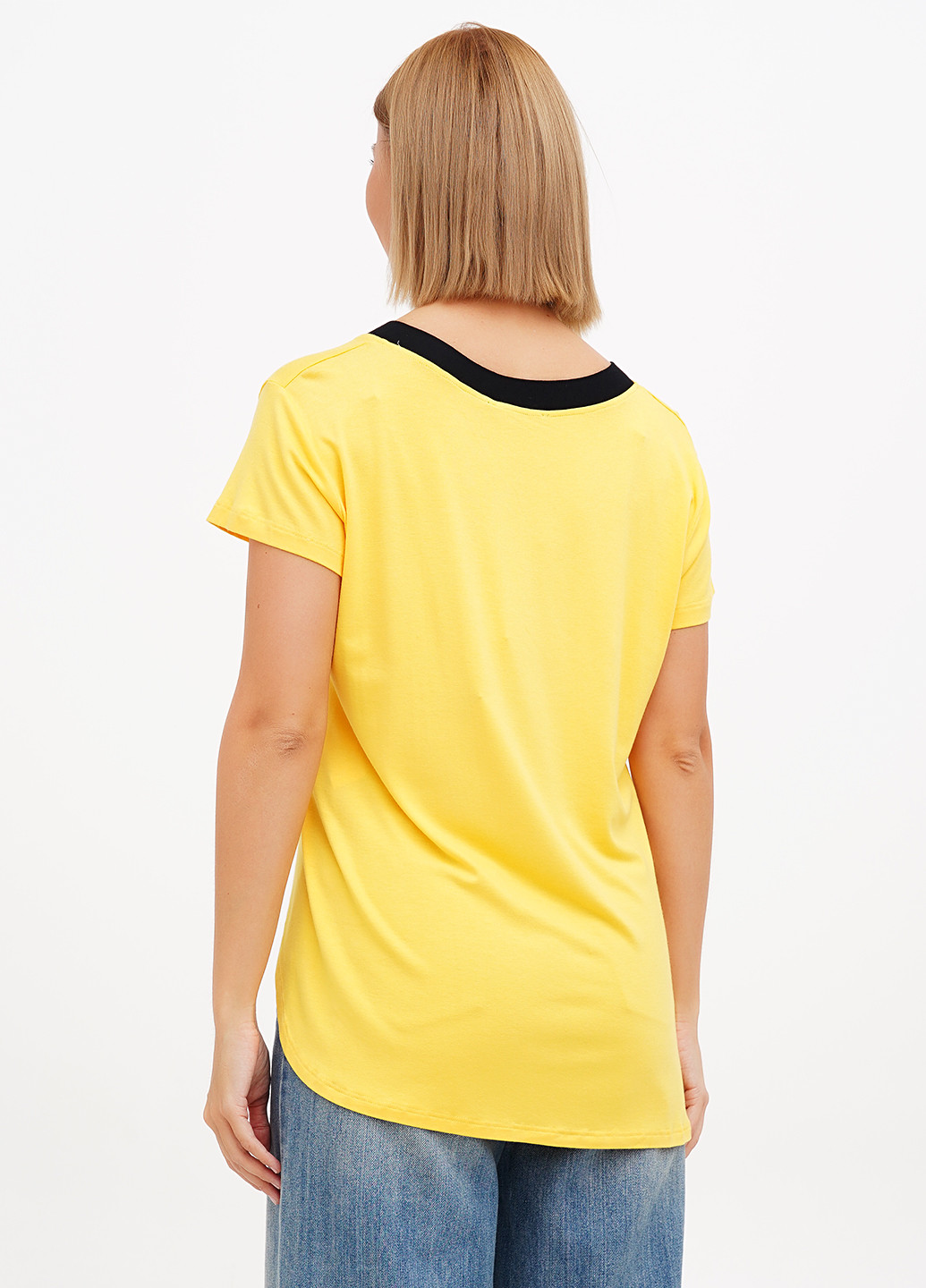 Жовта блуза Sassofono