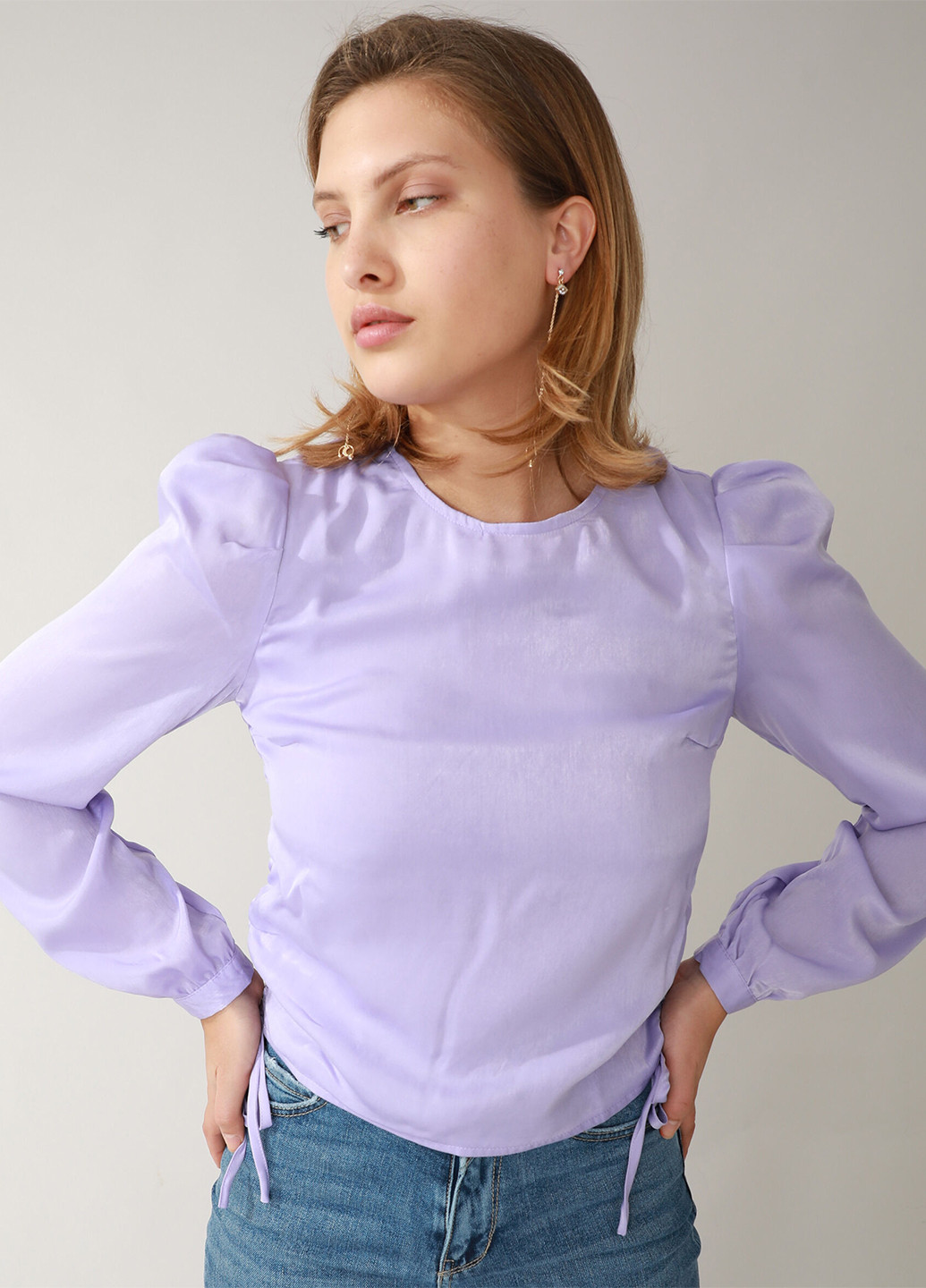 Лавандова демісезонна блуза Pimkie