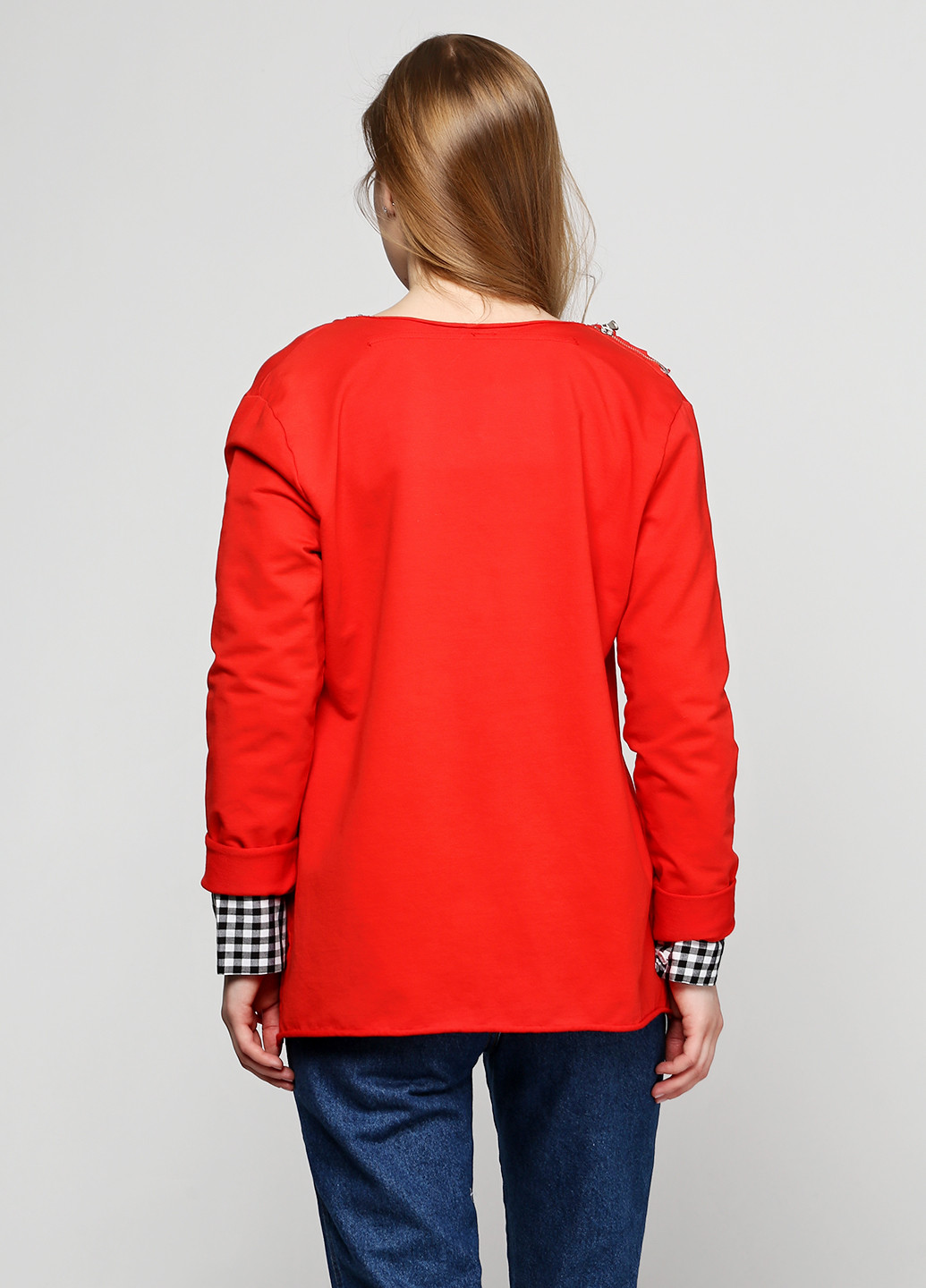 Красный демисезонный комплект (реглан, блуза) Wendy Trendy